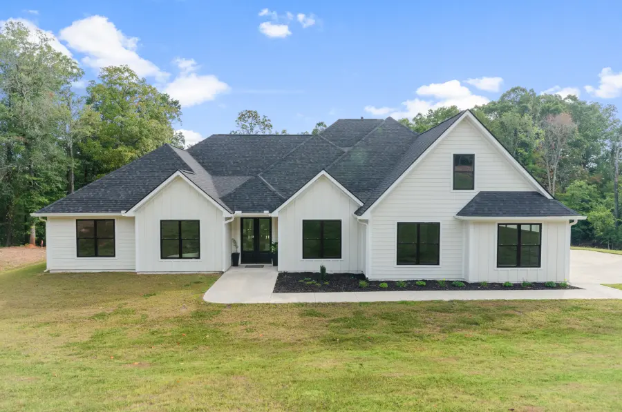White farmhouse